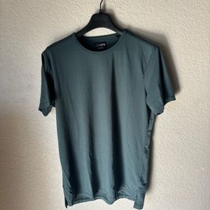 Cuts - Green Split-Hem Prima Tee